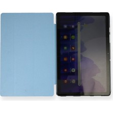 Marsilyan Samsung Galaxy X200 Tab A8 10.5 Kılıf Tablet Smart Kılıf - Mavi