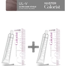 Master Colorist 2'li Tüp Boya 60 ml UL-V Ultra Sarı Viyole