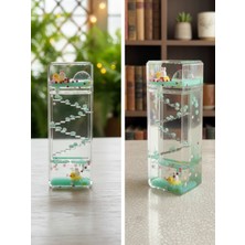 Dörtel Tedarik Sevimli Figürlü Değirmen Batmayan Sıvı Kum Saati