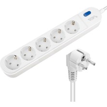 Özbience VEGA105 A Class 5'li Anahtarlı 1.5m Akım Korumalı Grup Priz, Malaysiya