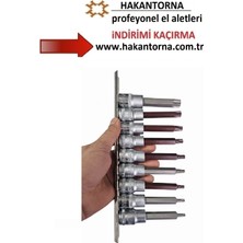 ALWAYSSPEED Ht- Rico 10 Parça 1/2 Uzun Lokmalı Torx Bits Uç Seti