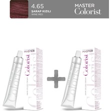 Master Colorist 2'li Tüp Boya 60 ml 4.65 Şarap Kızılı