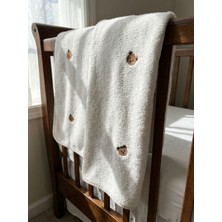 Icon Misim Ayıcıklı Yumuşak Dokulu Bebek Battaniyesi