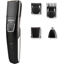 Arzum Çok Fonksiyonlu Erkek Bakım Seti, Siyah, 40 Ayar, Çok Yönlü Kullanım