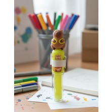 Bam Capybara Tasarımlı Renkli Keçeli Kalem