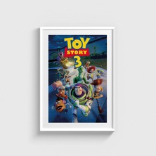 Domirus Toy Story 3 (2010) Film Posteri Çerçeveli Tablo Ev Oda Duvar Dekorasyonu