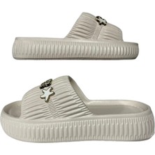 Akım Kadın Taşlı Şık, Rahat, Konforlu Günlük Terlik