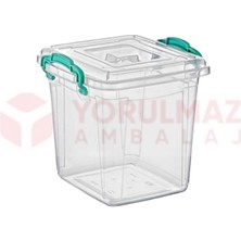 Yorulmaz Ambalaj Poly Time 2 No Kare Derin Saklama 1.85 Lt E621
