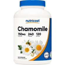 Nutricost Chamomile 750 Mg 240 Kapsül