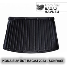 Elorcar Hyundaı Kona Suv Üst Bagaj 2023 - Sonrası 3D Bagaj Havuzu