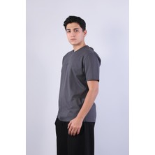 Mckanzie 2271 Baskı 5 O yaka 24*1 Süprem Oversize T-shirt