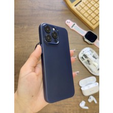 Mtl iPhone 15 Pro Max Uyumlu Süper Ince Mat Ultra Thin Silikon Kılıf