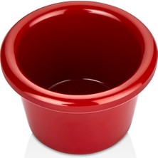 Külsan 13145.R - Thermoset Plain 16'lı Sosluk Minimal Ø 6 cm - H. 3,8 Cm, Thermoset Melamin