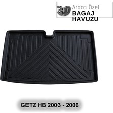 Elorcar Hyundaı Getz Hb 2003 - 2006 3D Bagaj Havuzu