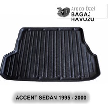 Elorcar Hyundaı Accent Sedan 1995 - 2000 3D Bagaj Havuzu