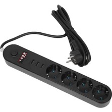 Özbience 3’lü USB Çıkışlı Akım Korumalı Anahtarlı Priz, Güvenli Kullanım