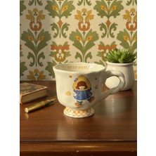 Bam Masal Zamanı Temalı Retro Seramik Kupa 400 ML