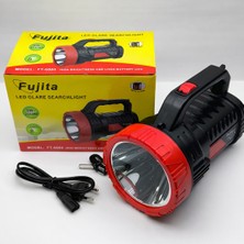 farissu FT-6080 Profesyonel Şarjlı LED Projektör ve Yan Işıldak (5W + 26 Smd)