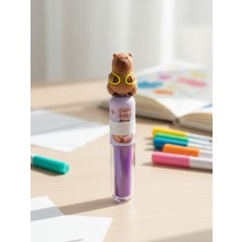 Bam Capybara Tasarımlı Renkli Keçeli Kalem