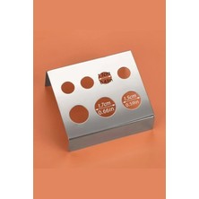 Valor Paslanmaz Çelik Potalık | Dövme Boya Kabı Standı – Profesyonel Çelik Ink Cup Holder