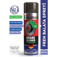 PROSAÜBER Fren Balata Temizleyici Sprey 500ML Daily - Hızlı Kuruyan Yağ & Kir Sökücü Güçlü Formül