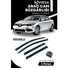 Sviesa Renault Fluence Kromlu Cam Rüzgarlığı 4lü