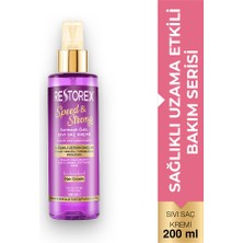 Restorex Speed Strong Işıltılı Bakım Sıvı Saç Kremi 200 Ml - Sarmaşık Özlü, Sağlıklı Uzama, Dökülme Karşıtı