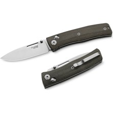 Lionsteel Nini – Green Canvas - Full Handle Çakı