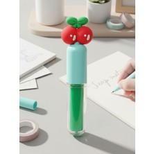 Bam Meyve Figürlü Renkli Keçeli Kalem