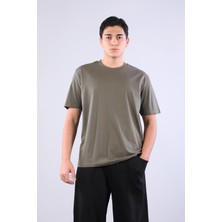 Mckanzie 2271 Baskı 4 O yaka 24*1 Süprem Oversize T-shirt