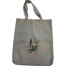 Parlayan Ürünler Parıltı Derneği – Çiçek Nakışlı El Yapımı Bez Çanta