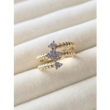 Diva Viva - Twisted Diamond Peak Yüzük (KOD-433)