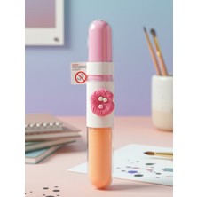 Bam Sevimli Kurabiye Figürlü 2 Taraflı Renkli Keçeli Kalem