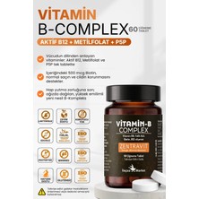 Zentravit B COMPLEX VİTAMİN - Çift Aktif Form / 60 Çiğneme Tablet