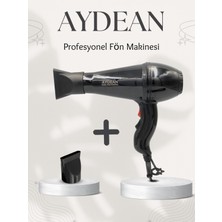 Özbience Güçlü Iyonik Saç Kurutma Fön Makinesi, Siyah, Yüksek Performans