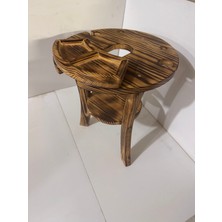 Ahşap Nargile Sehpası