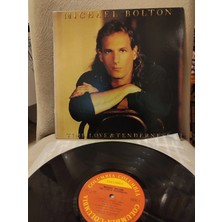 Plakperest Michael Bolton - Time , Love & Tenderness - 1991 Güney Kore Basım Albüm Lp Plak 2.el