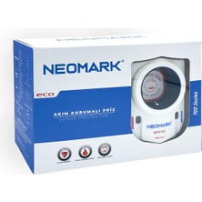 Özbience Eco Akım Korumalı Tekli Priz 700 Joules 250V, Güçlü ve Güvenilir Koruma