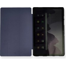 Marsilyan Samsung Galaxy X200 Tab A8 10.5 Kılıf Tablet Smart Kılıf - Lacivert