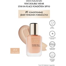 Estee Lauder Double Wear Stay-In-Place Fondöten SPF10 Canlı Mat Bitiş (2c0 Cool Vanılla) 30ML
