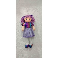 Vardem 50 cm Işıltılı ve Sevimli Bez Bebek