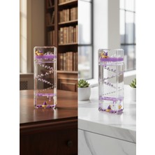 Dörtel Tedarik Sevimli Figürlü Değirmen Batmayan Sıvı Kum Saati