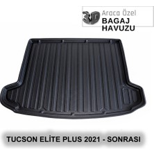 Elorcar Hyundaı Tucson Elite Plus 2021 - Sonrası 3D Bagaj Havuzu