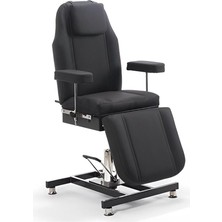 Egeli Dövme Koltuğu Hidrolikli Siyah