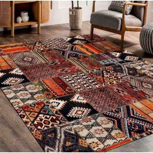 Qatalina  Dijital Baskılı Kaymaz Taban Halı