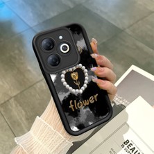 HONTINGA Tecno Spark Go 2024 ile Uyumlu Kılıfı Düşüme Önleyici Basitlik Anti Düşme Kamera Korumali Sanatsal Desen Yumuşak Silikon Telefon Kılıfı Kadın ve Erkek Için Uygundur K2-0211