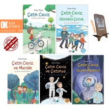 Çetin Ceviz - Çetin Ceviz ve Gözlüklü Çocuk - Çetin Ceviz ve Mucide - Çetin Ceviz ve Çetonya - Çetin Ceviz ve Misafirler 5 Kitap - Sinan Yaşar