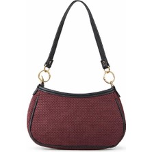 Tandi Bags Cashy Hasır Görünümlü Baget Çanta