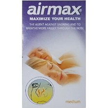 Airmax Maksimum Solunum ve Horlama Önleyici Aparat Tekli (Medium)
