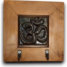 Toprakana Art Ohm Duvar Panosu Anahtarlık Askılık Tablo 14,5×14,5×2,5 (Cm)